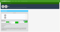 Desktop Screenshot of eurorivals.net